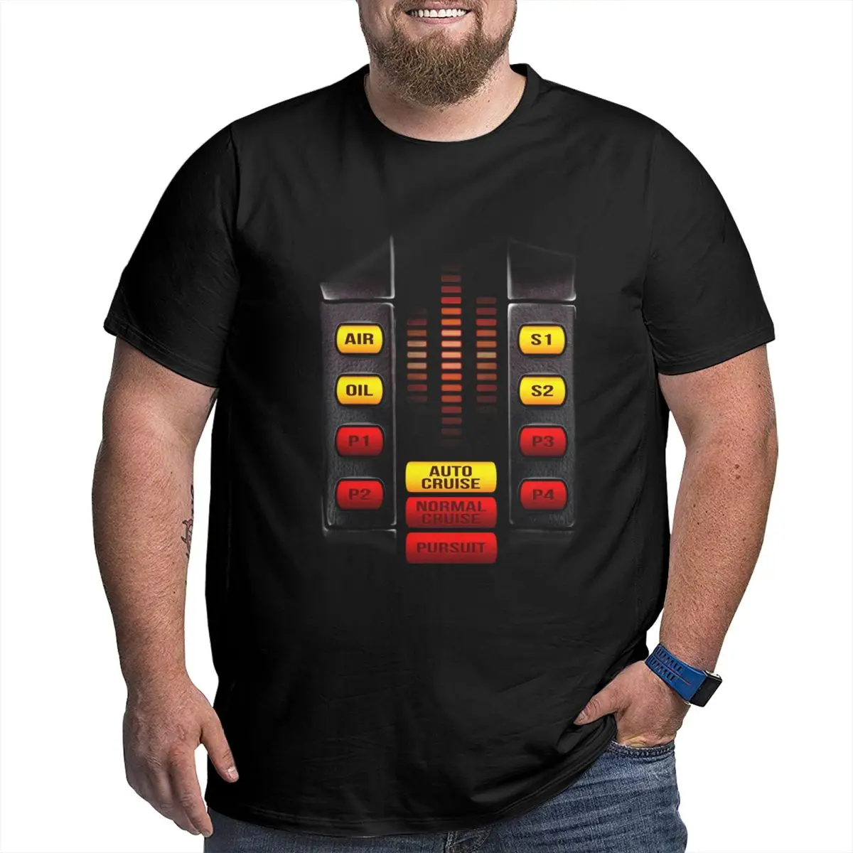 Knight Rider KITT Fans Support T Shirts Graphic Y2K Gifts Tees Mens Women T Shirt Clothing - view 4