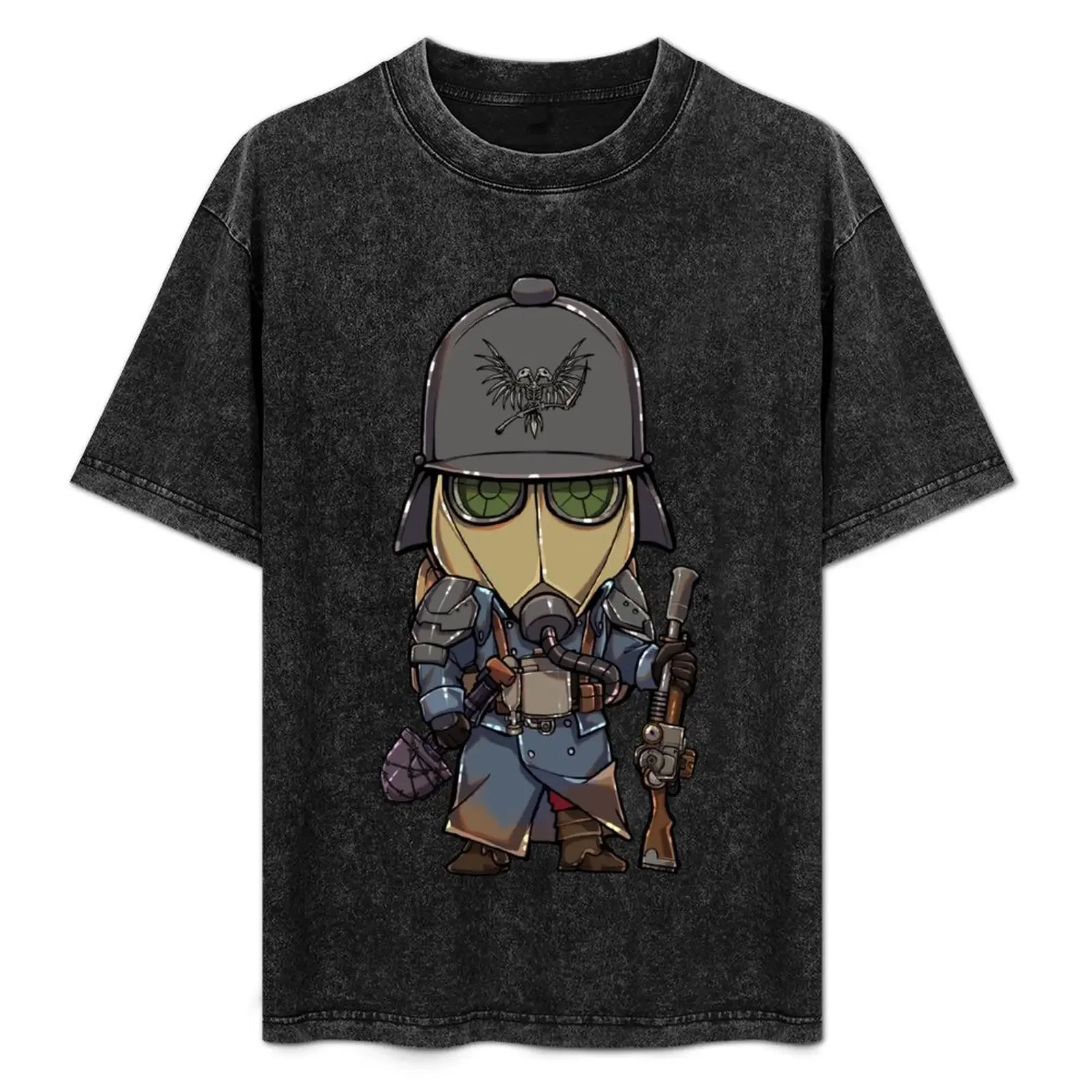 Death Korps of Prussia - Soldier in Gas Mask inspired by DKOK T-Shirt graphic tee shirt graphic t shirts sweat clothes for men