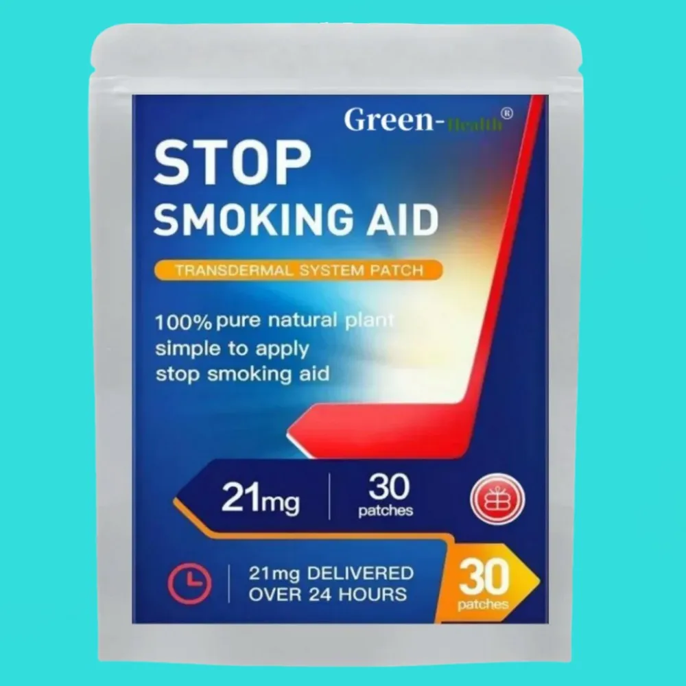 Stop Smoking Transdermal Patches 21 Mg Quit Patches, Easy And Effective Stop Smoking Aid 30 Patches One Month Supply