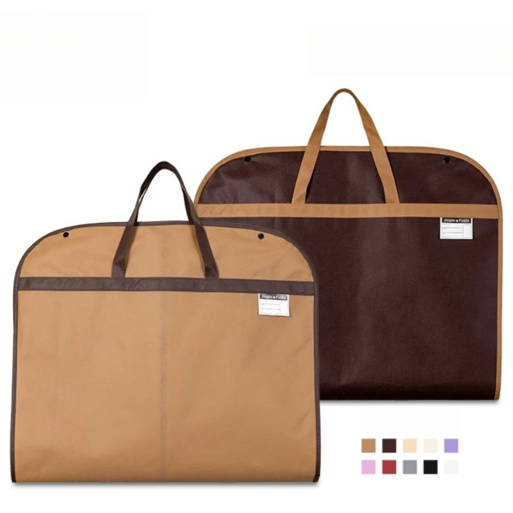 

60x120cm Non-woven Fabric Suit Dust-proof Bag Wedding Clothing Covers Down Jacket Dust-proof Cover Storage Hanging Garment Bag