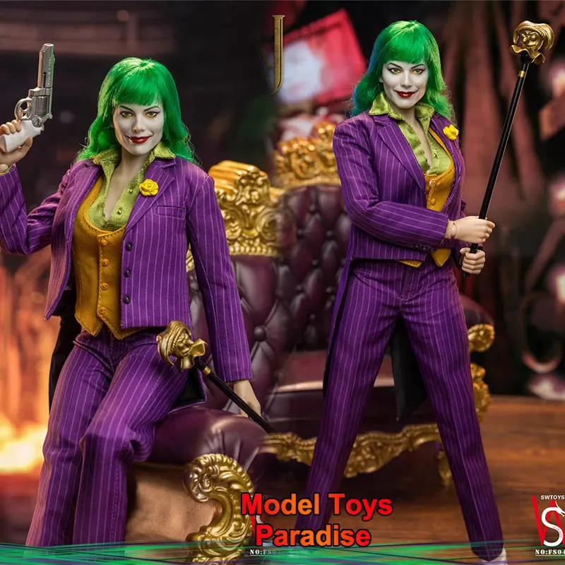 SWTOYS FS047 1/6 Коллекционные игрушки Ms.J Клоун Женщина Солдат Антигерой 12 дюймов Полный набор Фигурка Модель Подарки