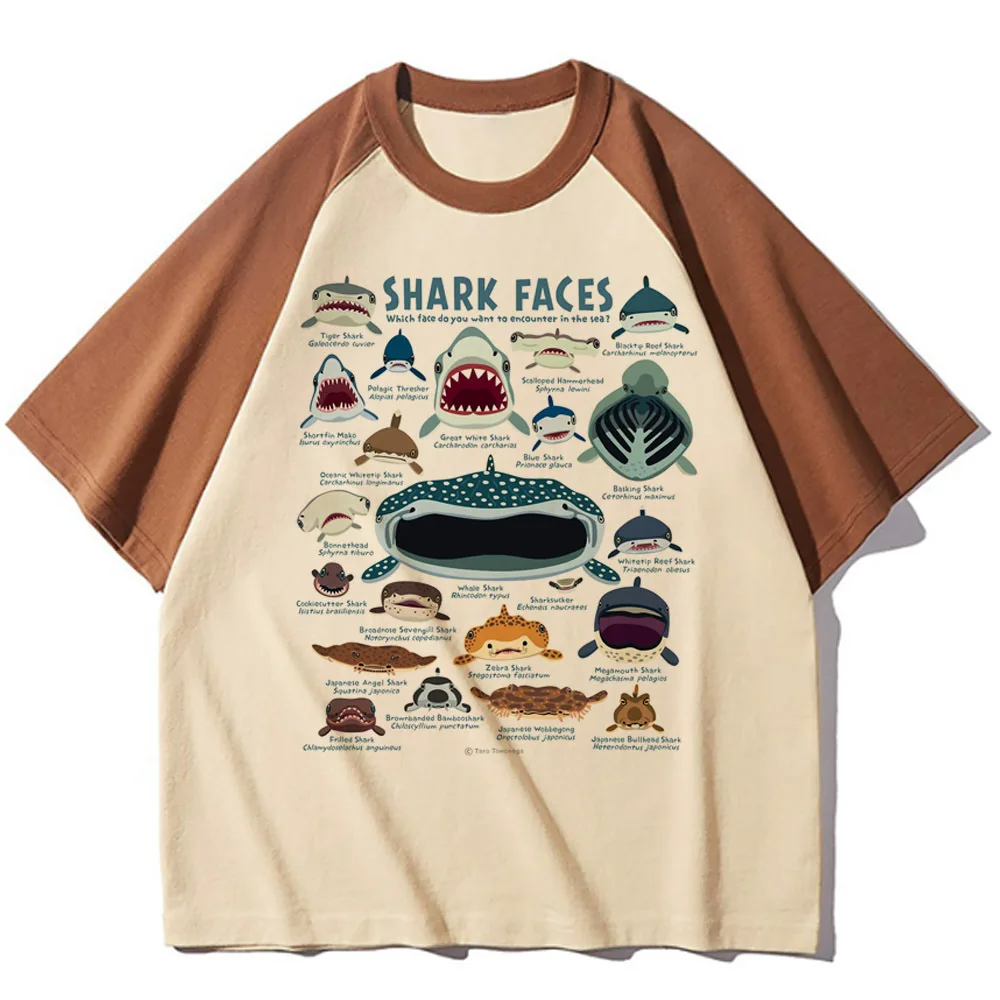 

Женские летние футболки с рисунком Кита, Элегантная футболка с рисунком, уличная одежда с рисунком