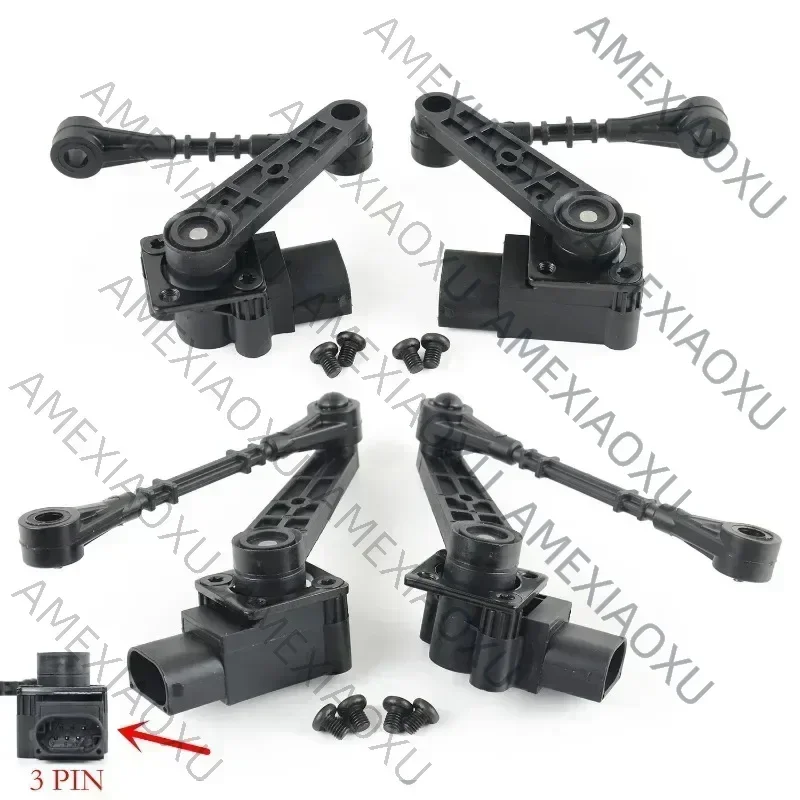 

4PCS FEONT & REAR AIR SUSPENSION HEIGHT LEVEL SENSOR for Land Rover DISCOVERY 3 LR3 2.7T 4x4 LR019136 LR020161 LR020159