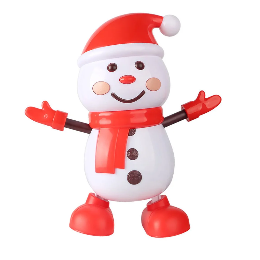 

Electric Snowman Toy Ornament Christmas Robot for Kids Musical Xmas Ornaments Exquisite Household