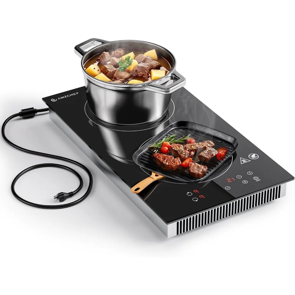 2025 AMZCHEF Electric Induction Cooktop 2 Burners,12