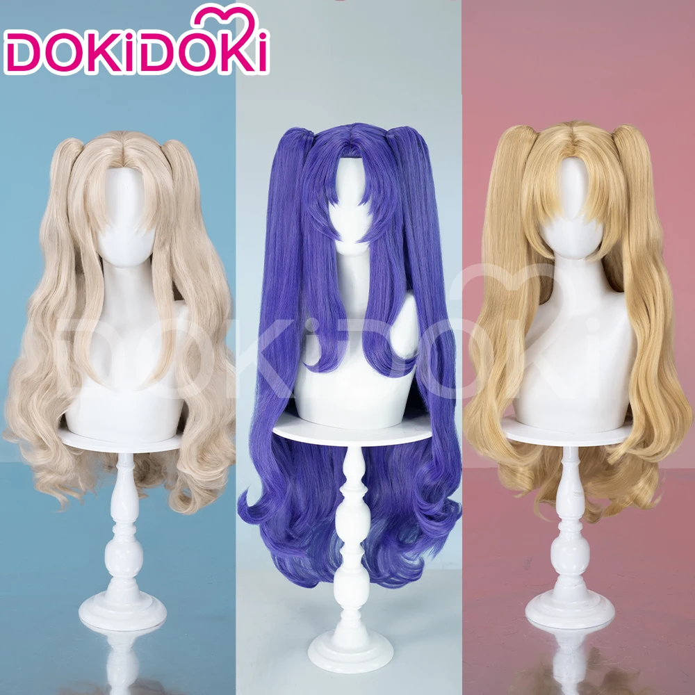 Space Ereshkigal Wig Game Fate Grand Order DokiDoki Women 80cm Long Hair FGO Stage 3 Ereshkigal Cosplay Free Wig Cap Halloween