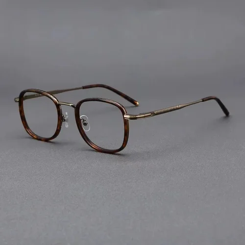 Imagen 2 del producto Nuevas gafas de lectura para mujeres y hombres, montura de gafas ópticas de Metal artístico, gafas fotocromáticas de presbicia antiluz azul Retro a la moda