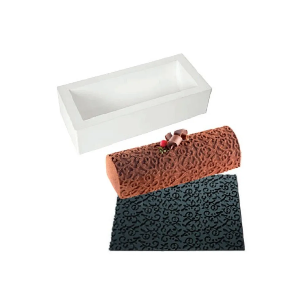 Kit Forma Arabesque Conjunto de Molde Tortaflex includes 1 carpet decorative confectionery