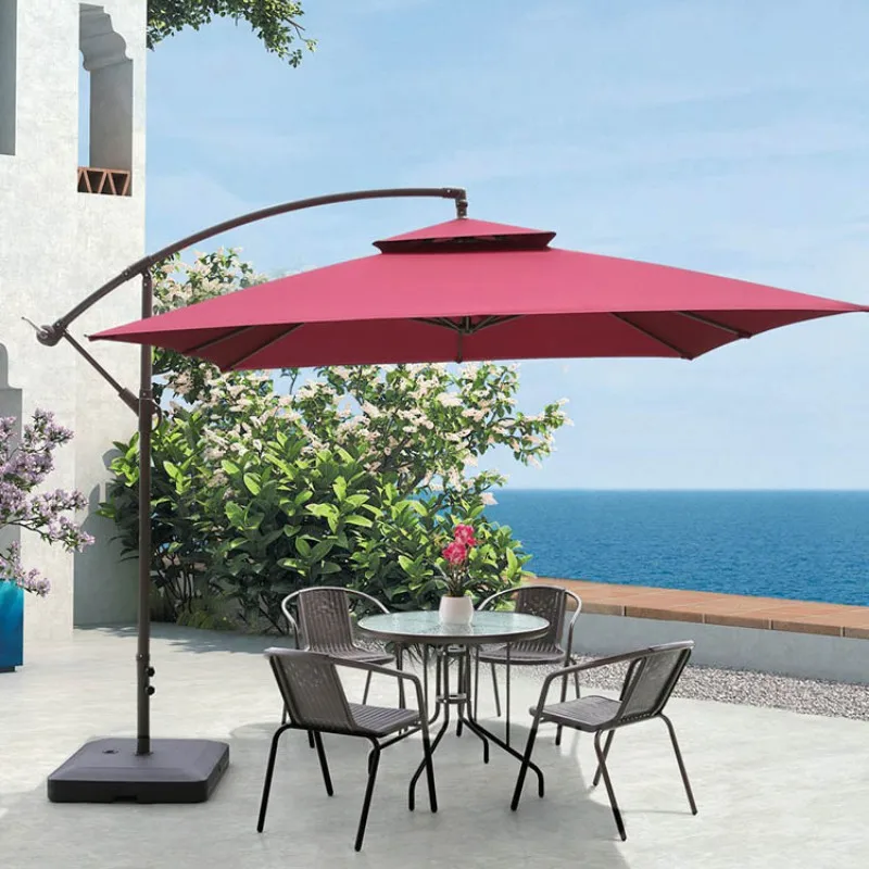 Parasol Outdoor G Big Sun Umbrella Cafe Outdoor Stall Beach Ua Commercial Outdoo Banana Umb