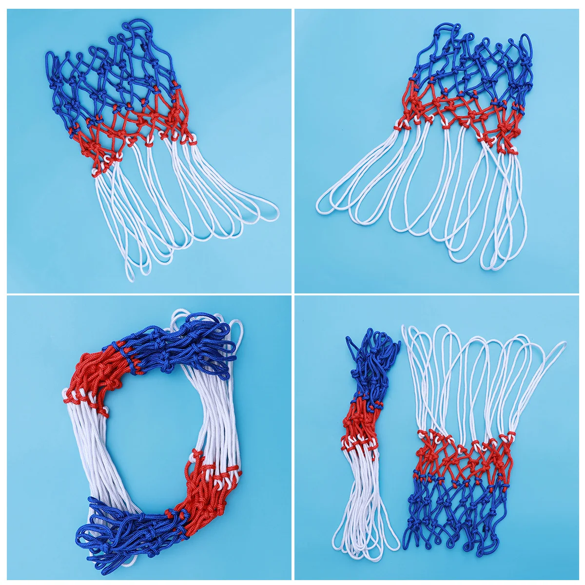 

Basketball Nets Heavy Duty Outdoor Bag Multicolor Braided Accessories