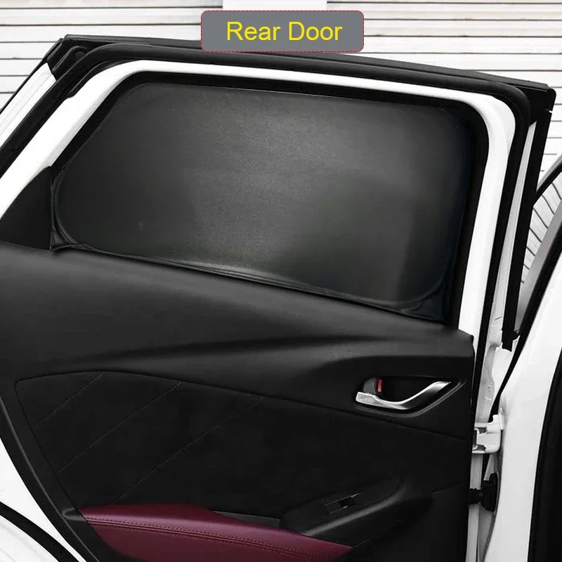 Car Blackout Privacy Window Shades For MAZDA CX-3 2016-2022 Auto Anti-UV Heat Insulation Protect Cover Travel Camping Sleeping