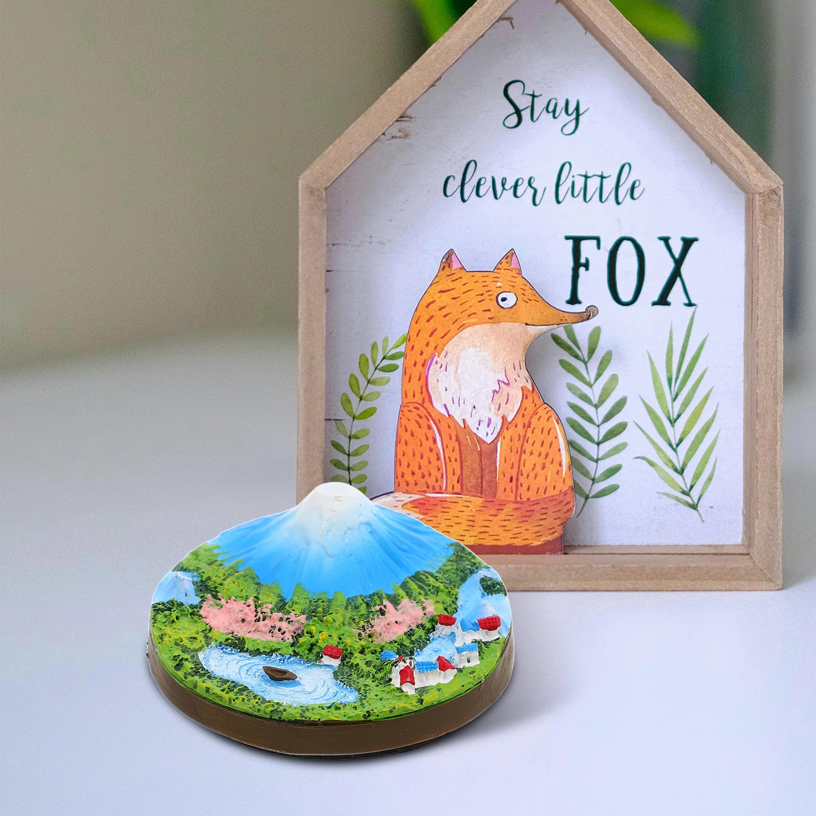 

Mini Resin Statue Japanese Micro Landscape Tiny Bonsai Decoration Home Table Decor Living Room Bedroom