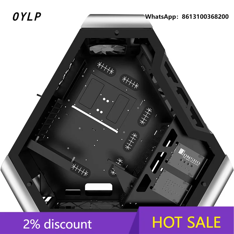 OYLP TR03-G/A ATX main chassis E-sports water-cooled game Personalized ATX version glass panel Computer case