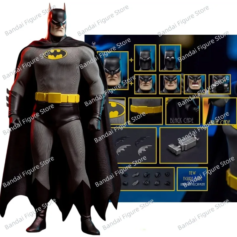 

SOOSOOTOYS SST-072 1/6 Collectible Comic 1992 Version Elder Crime Detective Bat Mutant Action Figure Gray Cloth 12" Soldier Doll