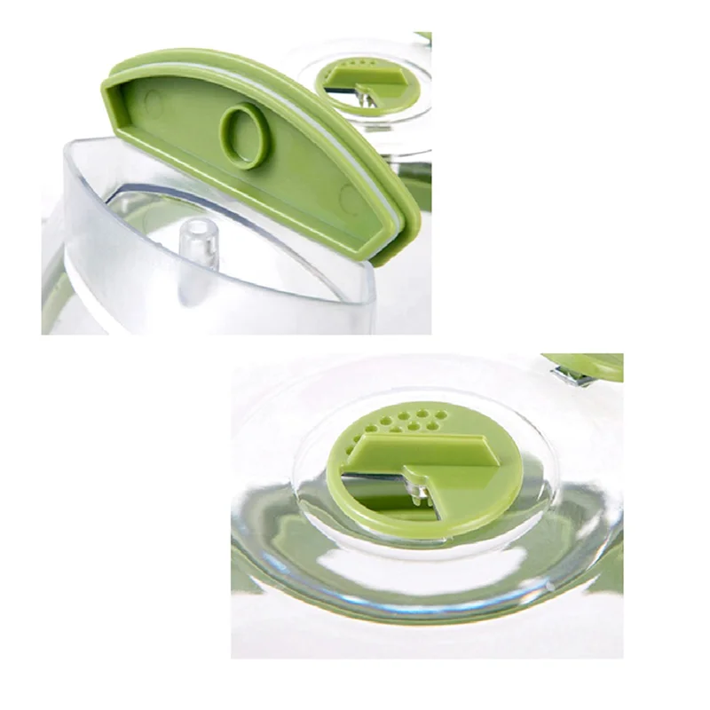 ABSS-2X غطاء الميكروويف للأغذية غطاء رش الميكروويف الشفاف مع مقبض وصندوق الماء غطاء تسخين سبلاش الميكروويف #4