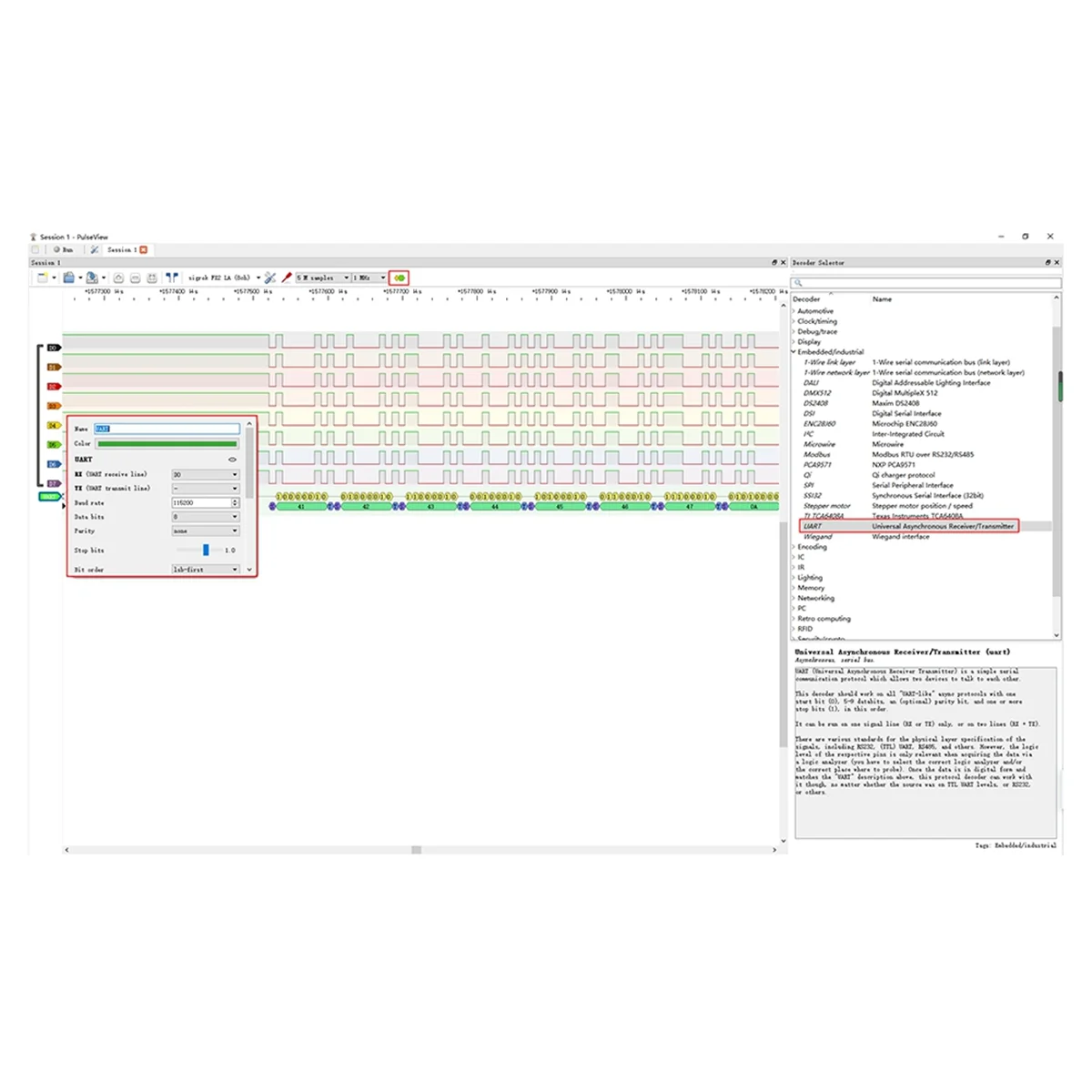 Detailhandel! NanoDLA Logic Analyzer TYPE-C SCM ARM FPGA Debugging Protocol Analyzer 24MHz SampleRate 8CH Open Source
