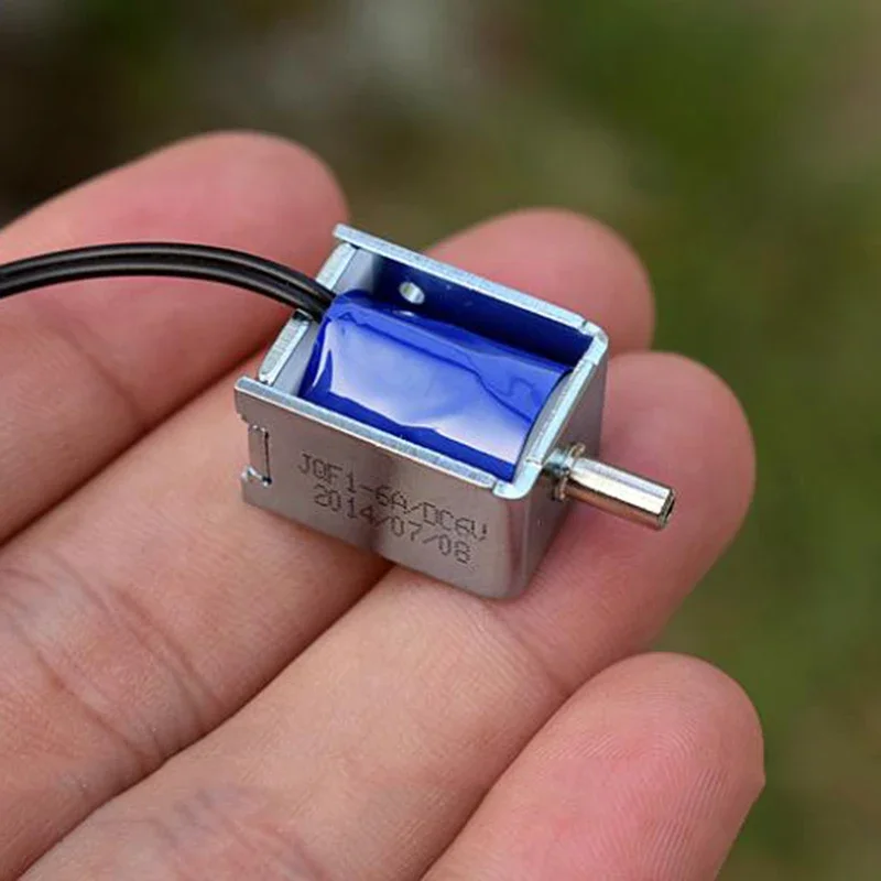 

JQF1-6A 5V 6V Normally Open Solenoid Micro Gas Flow Control Boold Pressure Monitor Massger