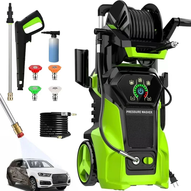 Electric Pressure Washer 4800 PSI 3.2 GPM High Power Washer with 4 Different Tips, 1800W Pressure Cleaner Machine for Car,Patios