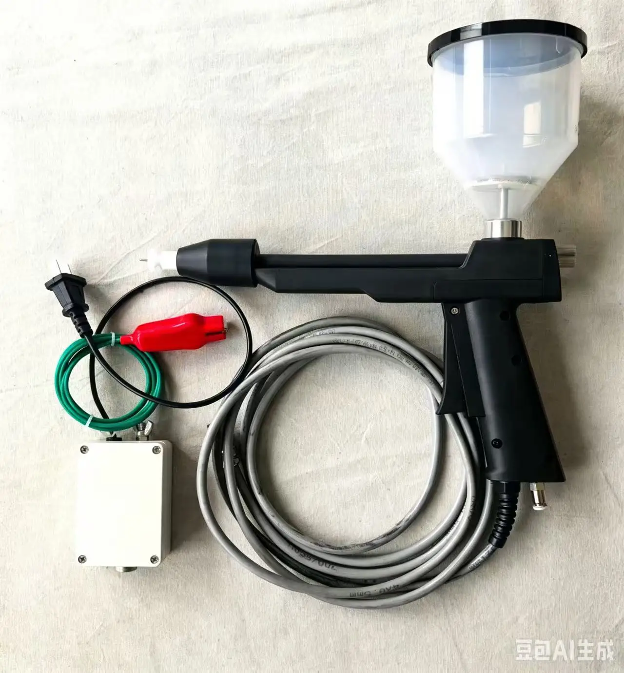 Latest WANXIN 60kV Portable Electrostatic Powder Coating System with Competitive Price for Small Batch Jobs WX-128