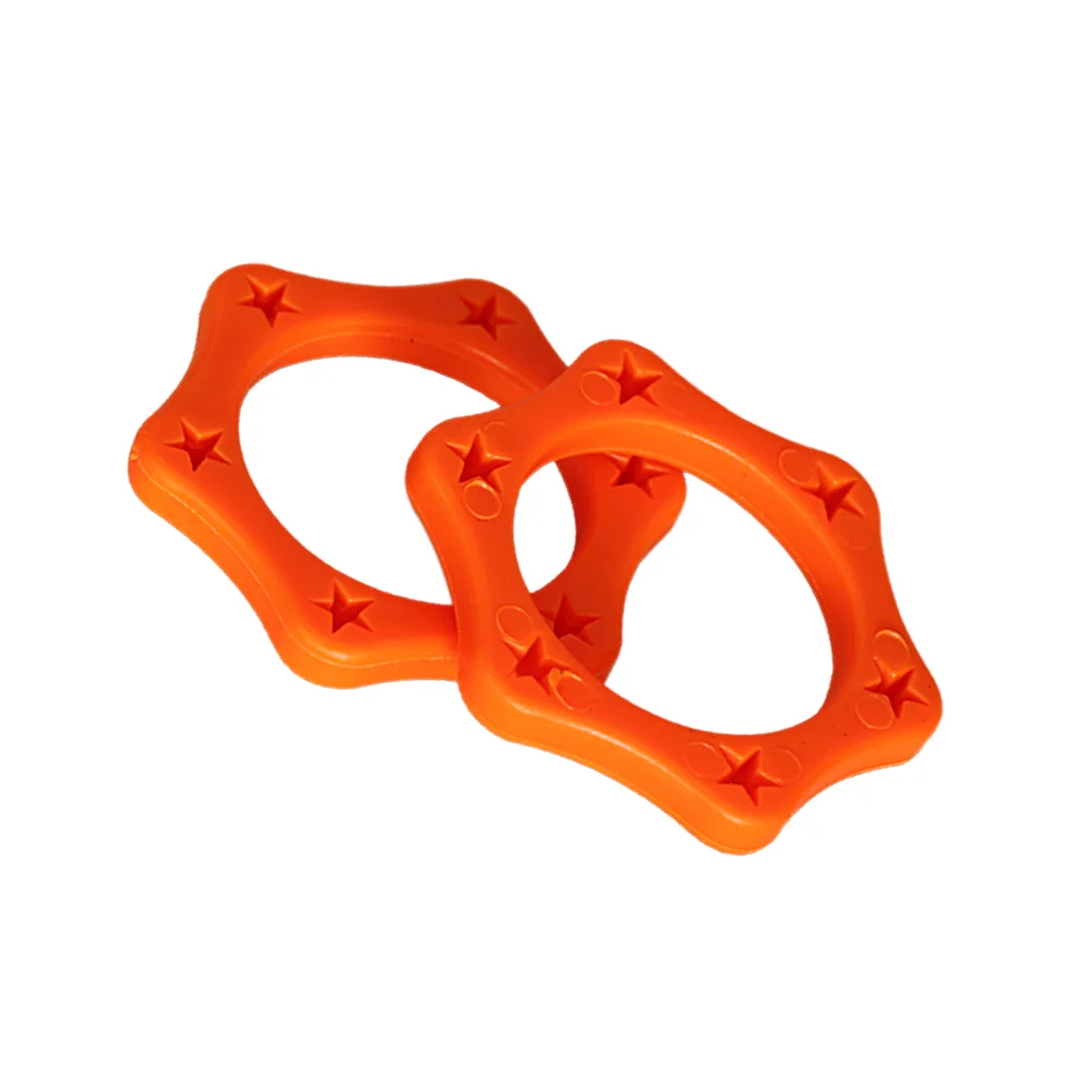 5 stks Ringen Rubber Handmicrofoon-slip Bescherming Cover Ringen Accessoires (Willekeurige Kleur)