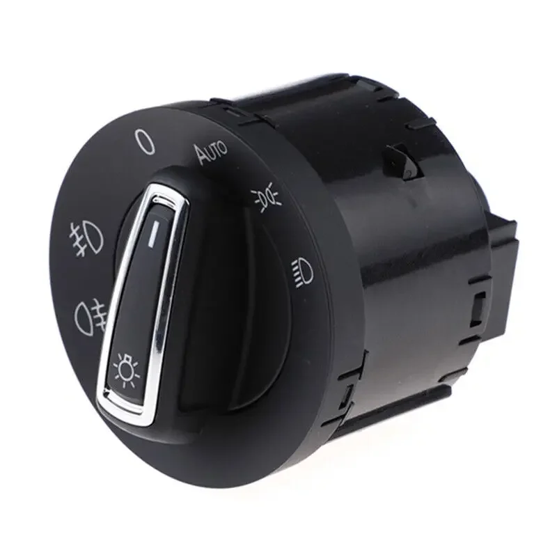 5GG941431D Chrome Plated With Fog Iamp Control Automatic Headlight Switch For Golf 7 MK7 Polo 6C Tiguan Touran 5GG 941 431D