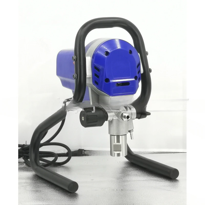 Handheld high-power high-pressure airless paint latex paint spraying machine for small household use