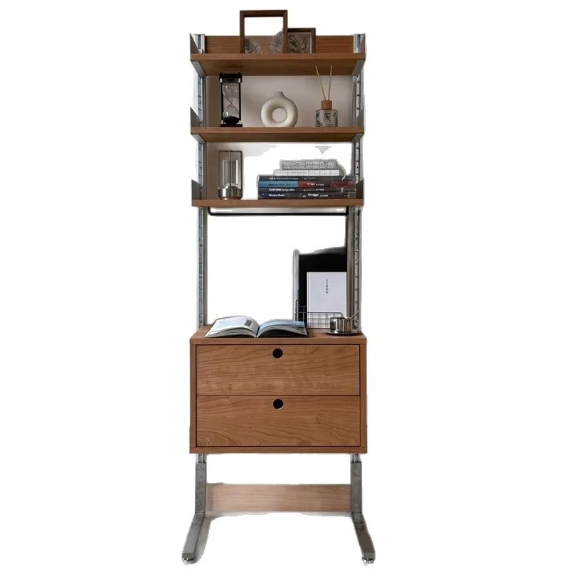 

Small apartment storage rack aluminum profile floor rack marine panel display rack locker