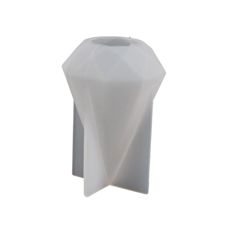 

652F Shaped Silicone Molds DIY Crafts Plaster Mold Handmade Home Decoration Pyramid Mold Table Ornament Mould