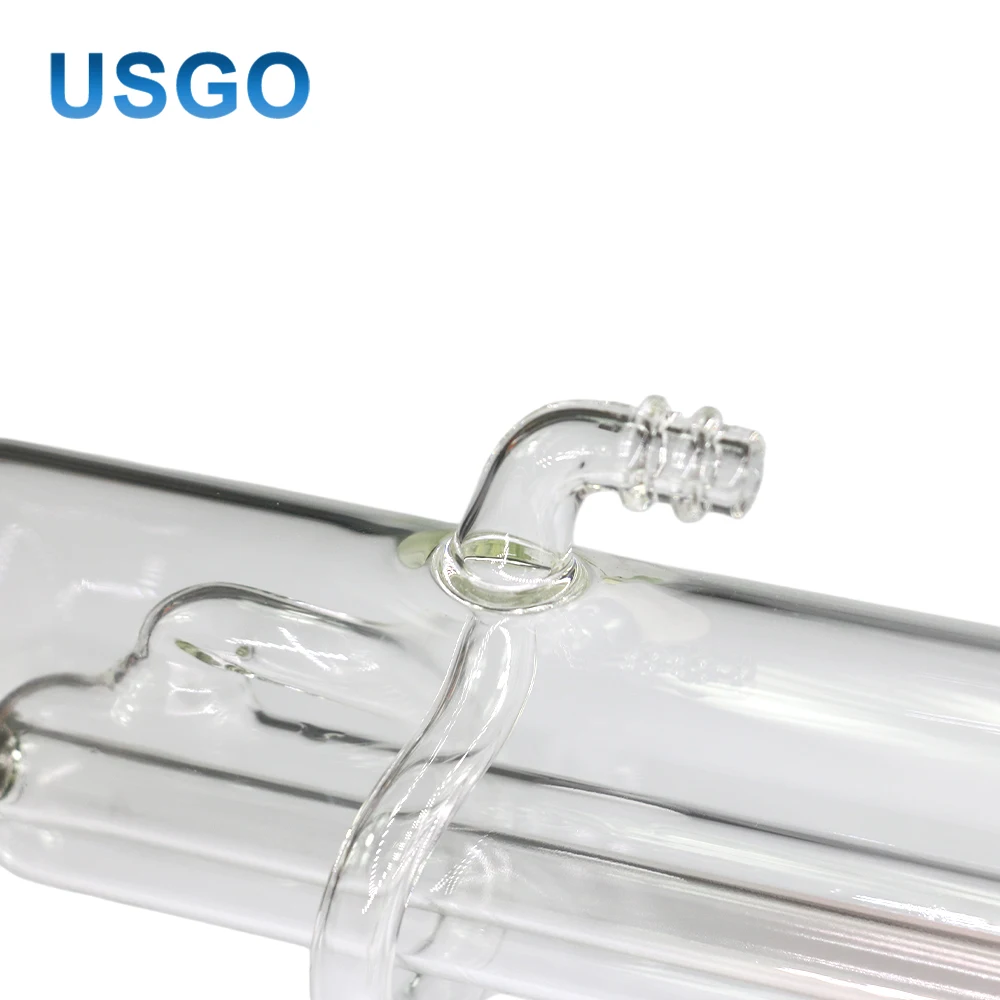 

Лазерная трубка USGO Reci W2 T2 90W-100W, длина 1200 мм, диаметр. Лазерная трубка Reci 80 мм для станков лазерной гравировки и резки Co2 S2 Z2