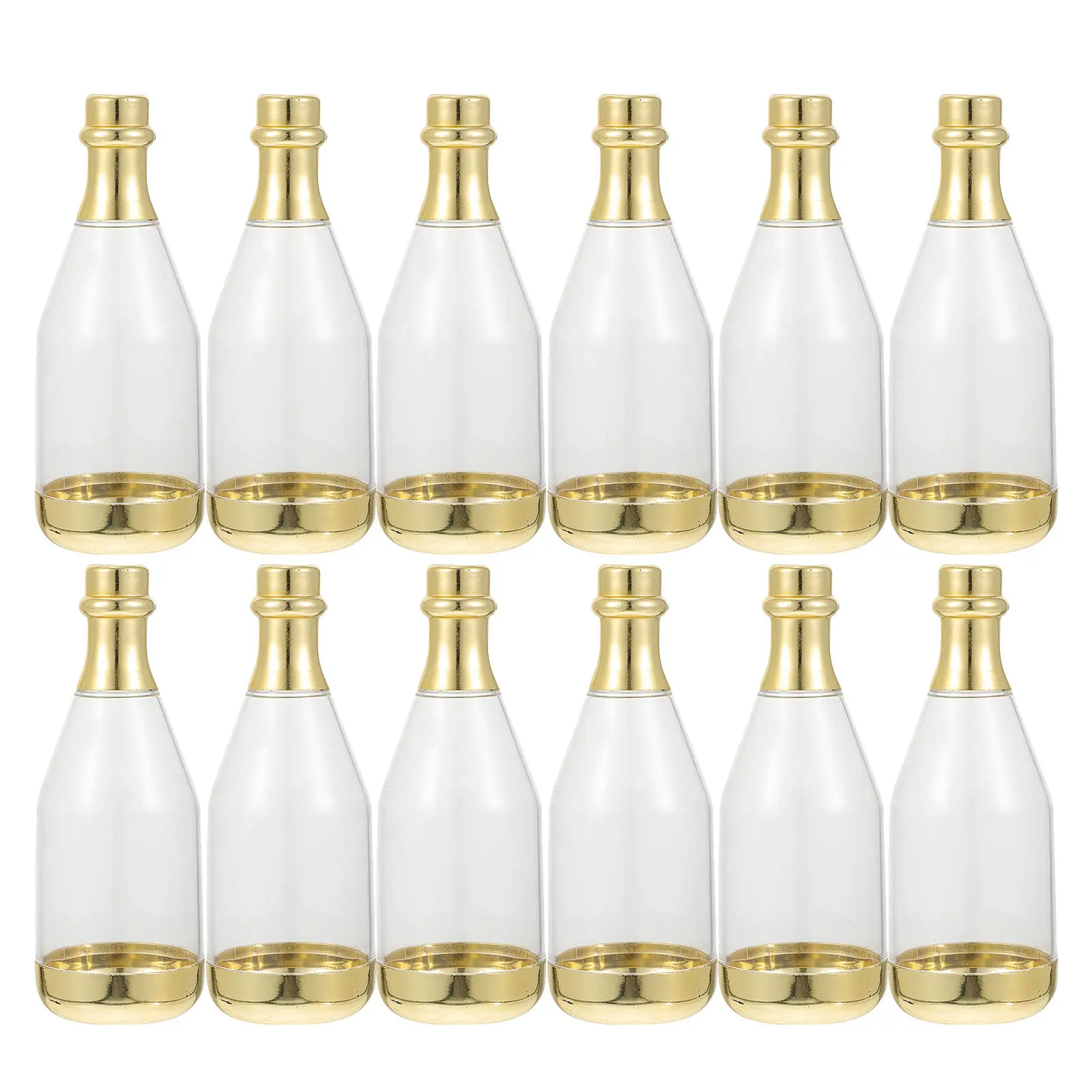 

24Pcs Premium Candy Containers Bottle Shape Decorative Party Favors for Guests Wedding Birthday Christmas Thanksgiving Family