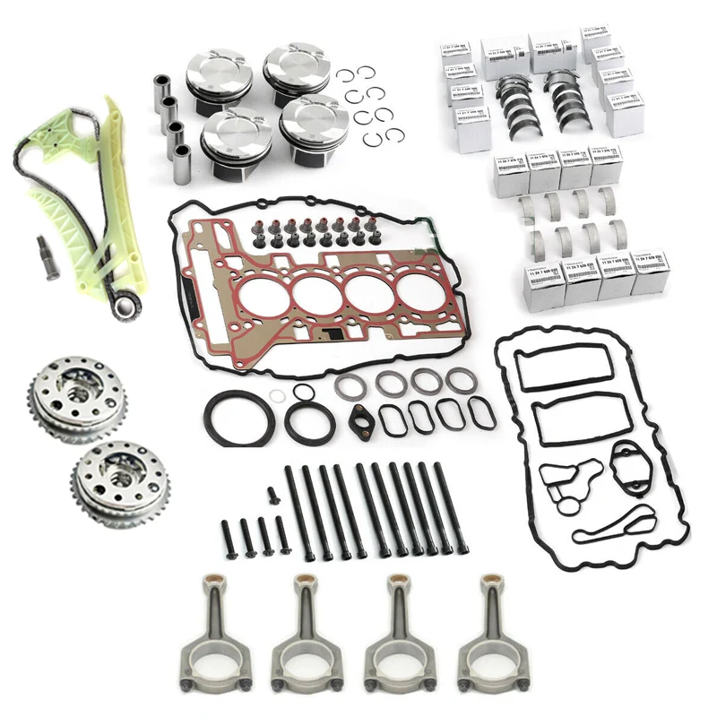 N20B20 Overhaul Rebuild Kit 2.0 Engine Piston Crankshaft Camshaft Con rods For BMW X3 228i N20 N26 2.0T N20B20B N20B20D N26B20A