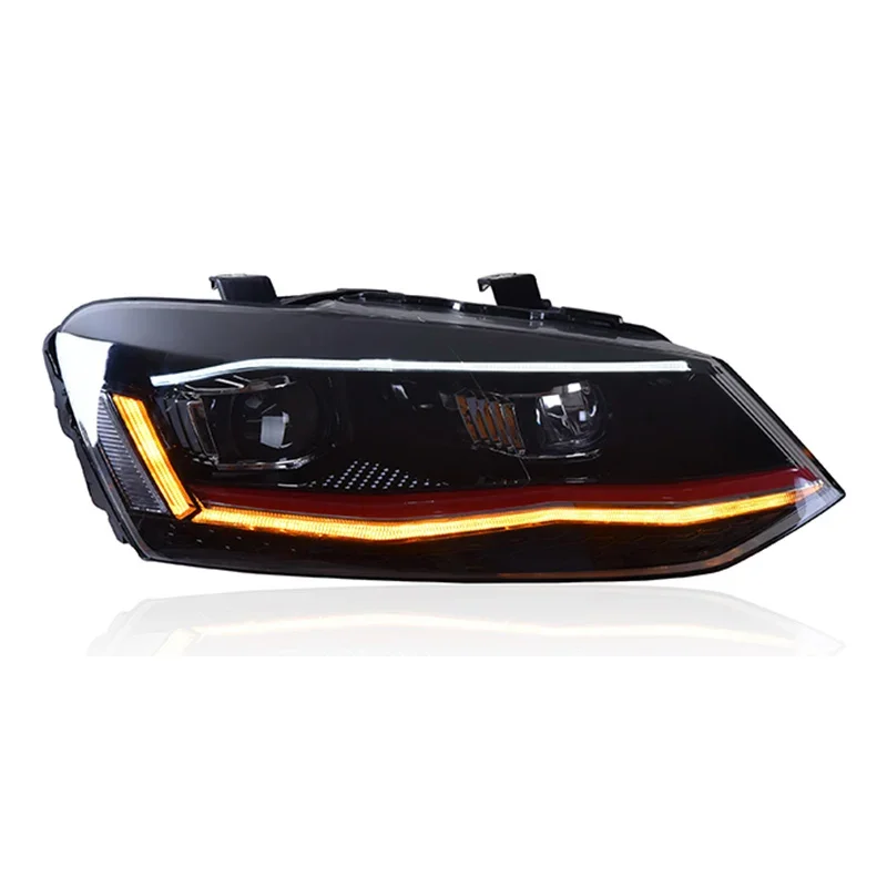 

Car Styling Headlights for VW POLO LED Headlight 2019-2022 Gti Tsi Head Lamp DRL Signal Projector Lens Automotive Accessories