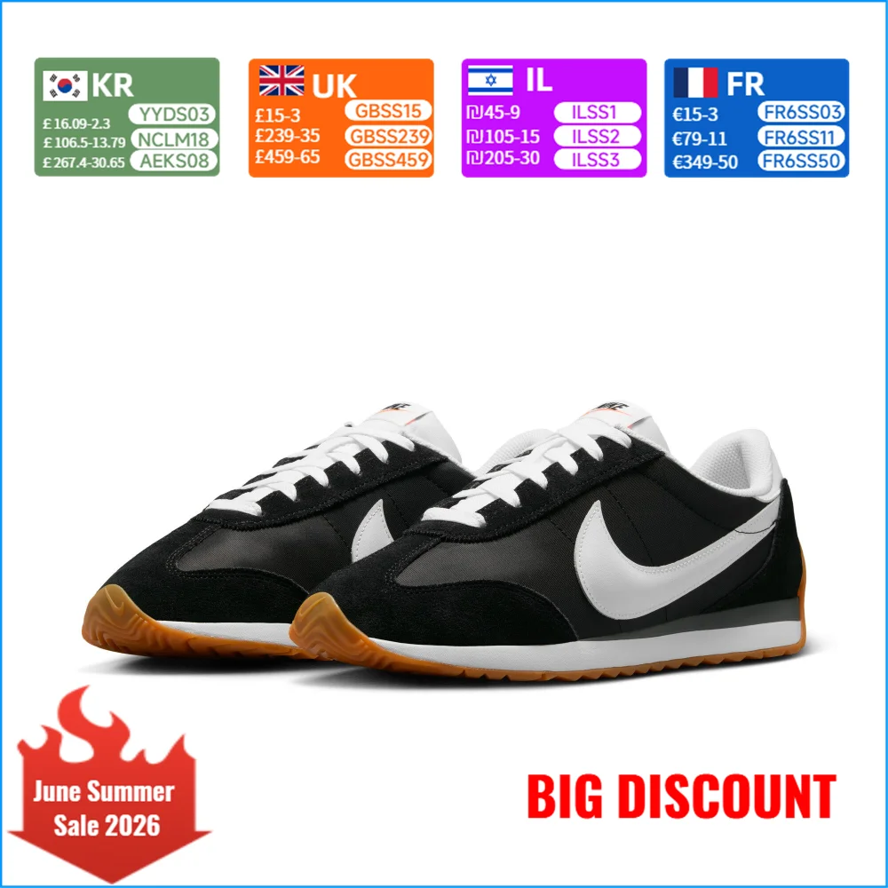Мужские повседневные кроссовки Nike Pacific Retro Waffle - модные, дышащие, нескользящие спортивные кроссовки HQ2052-001