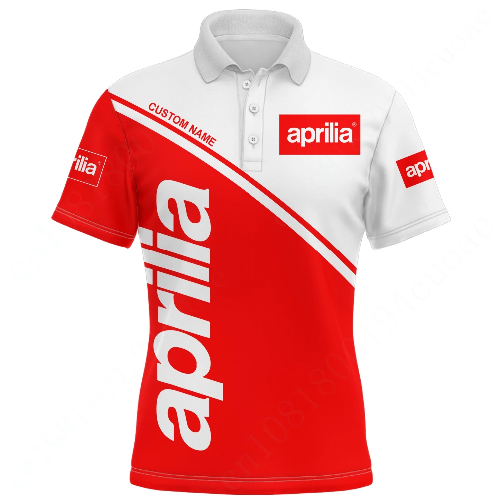 

Aprilia T Shirt For Men Harajuku Tee Casual Polo Shirts And Blouses Anime Golf Wear Quick Drying Short Sleeve Unisex Clothing