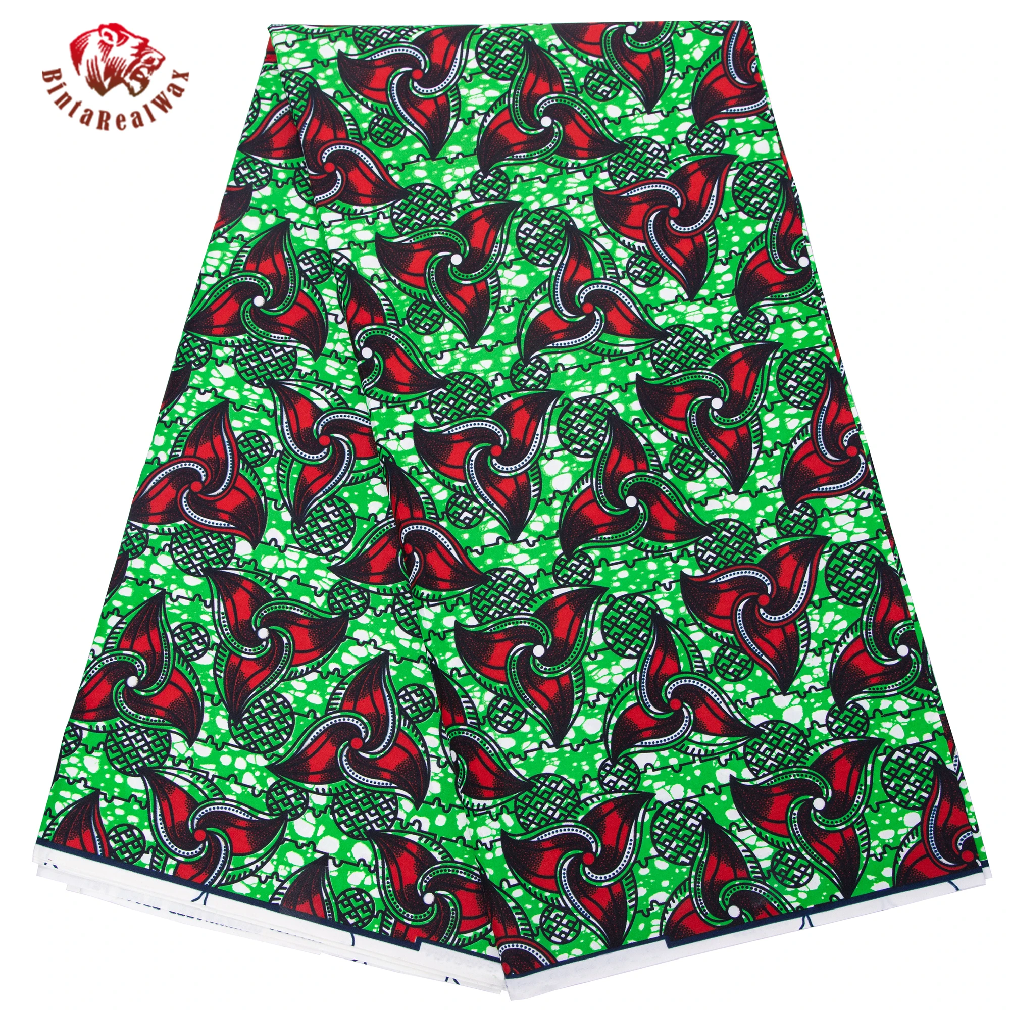 Bintarealwax Groothandel Afrika Stof 2025, Ankara Polyester Naaistof Lichte Kleur Materiaal voor Vrouwen Feestjurk FP 6390