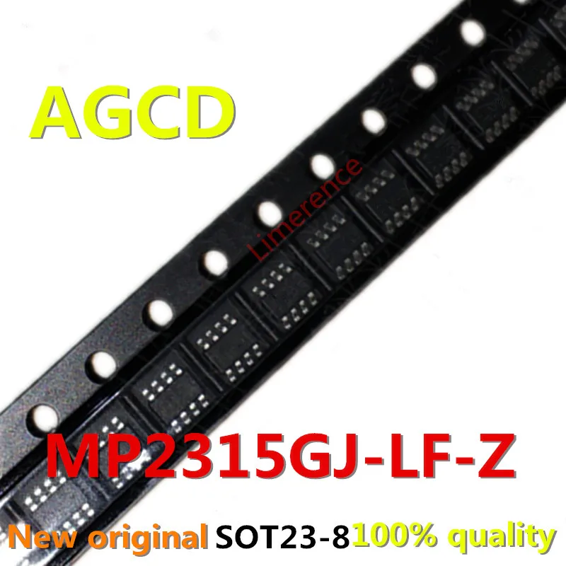10PCS  MP2315GJ-LF-Z  MP2315 Silk screenI: AGCD IAGCE    SOT23-8