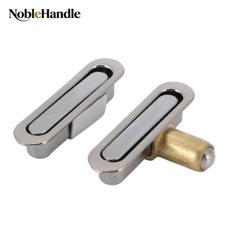 Magnetic Ball Catch Latch Lock for Multimedia Box Weak Current Cabinet Network Cabinet Mailbox, Universal Spring Ball Latch