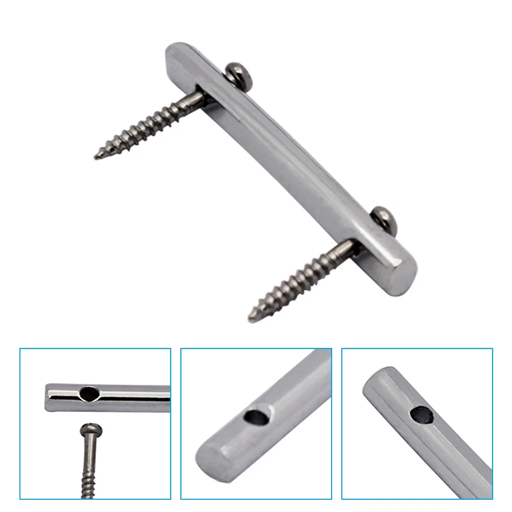 

String Retainer Bar Metal For Electric Guitar No String Slippage Smooth Edges Durable Guitar Parts Musical Instrument