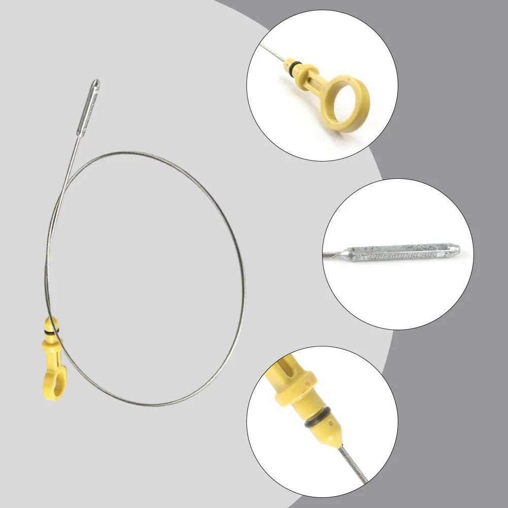 11140-4S100 111404S100 Car Engine Oil Level Indicator Dipstick For Nissan Frontier Xterra 3.3L V6 VG33E 2002-2004 75.1cm/29.57in