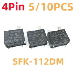 Nowy przekaźnik SFK-112DM klimatyzacji 5 szt./10 szt. Przekaźnik 4Pin 20A 250VAC