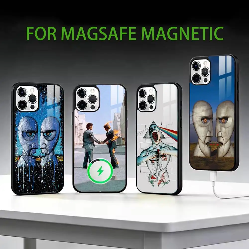 

P-Pink-ess F-Floyd-ess Phone Case For iPhone17,16,15,14,13,12,11 Plus,Pro Max Magnetic For Magsafe Wireless Charging