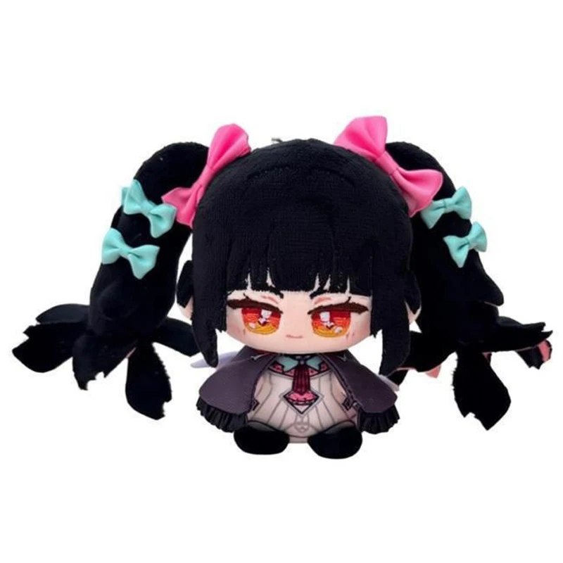 

10cm Stuffed Zenless Zone Zero Aria Sunna Nangong Yu Plushie Toys Plush Dolls Backpack Decorative Pendant Keychain Xmas Gifts