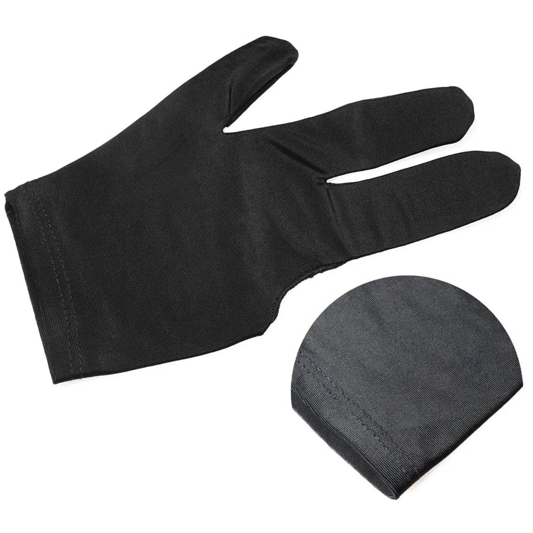 -[Cilae-17R] 30Pcs Billiard Gloves 3 Fingers Left And Right Hand Glove Snooker Cue Pool Gloves