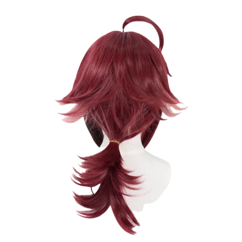 Nd shikanoin heizou cosplay perucas genshin impacto peruca cosplay perucas de cabelo sintético resistente ao calor para comic con coser festa