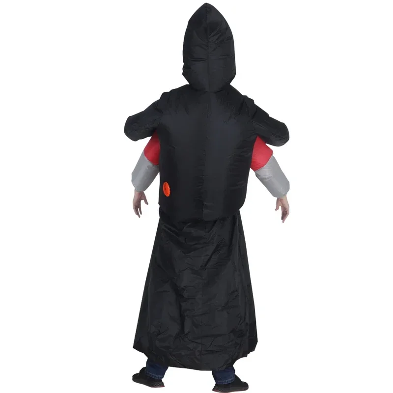 Adult Anime Inflatable Costume Purim Halloween Horrible Death Catch Cosplay For Scary Ghost Dress Have  A Very Scary Effect G388