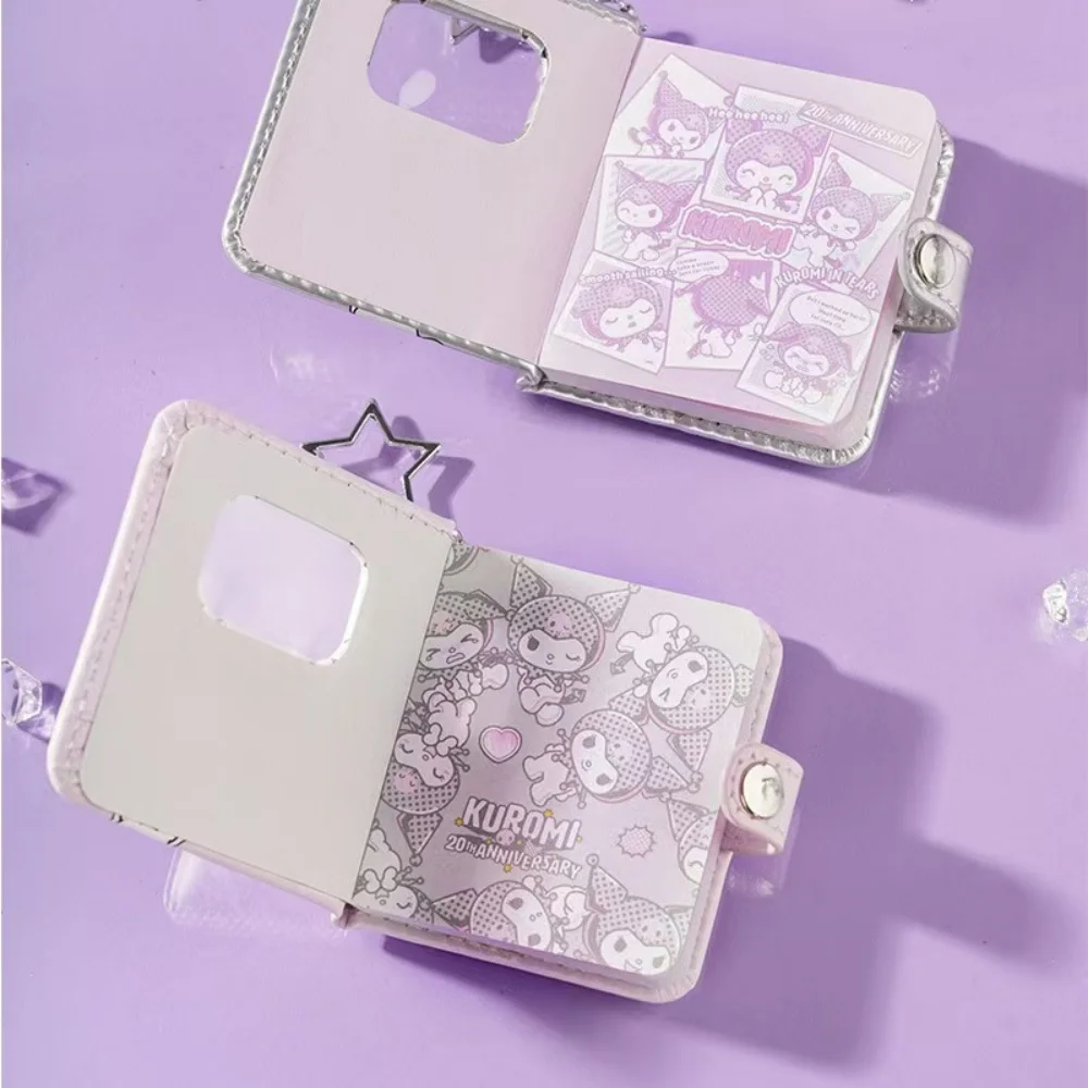 Genuine Sanrio Kuromi Mini Notebook Creative Student Portable Cartoon Planner School Stationery Supplies Birthday Gift For Girls