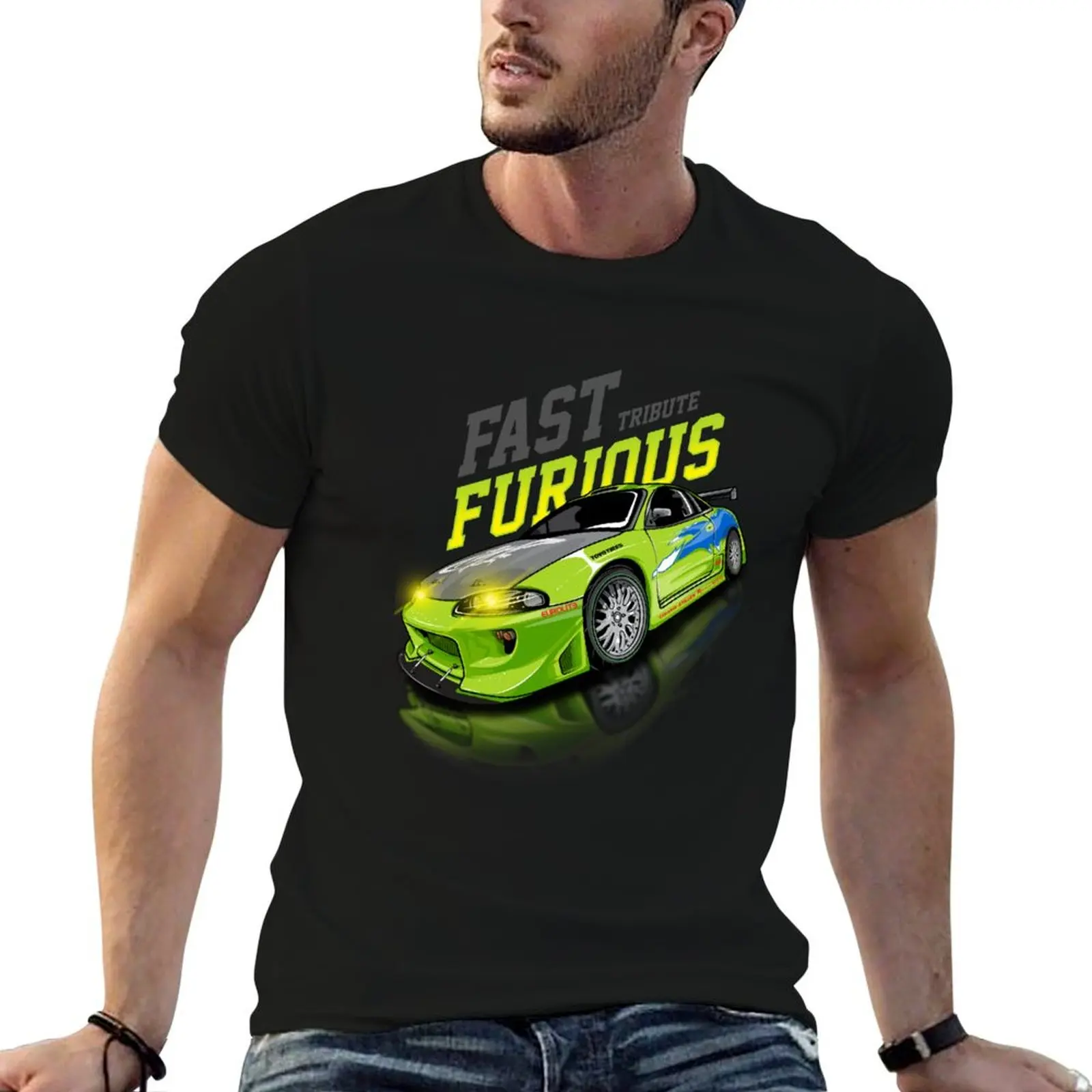 Fast Furious Tribute Paul Walker T-Shirt t shirt for man t shirts for man slim fit cotton t shirt pack T-shirt