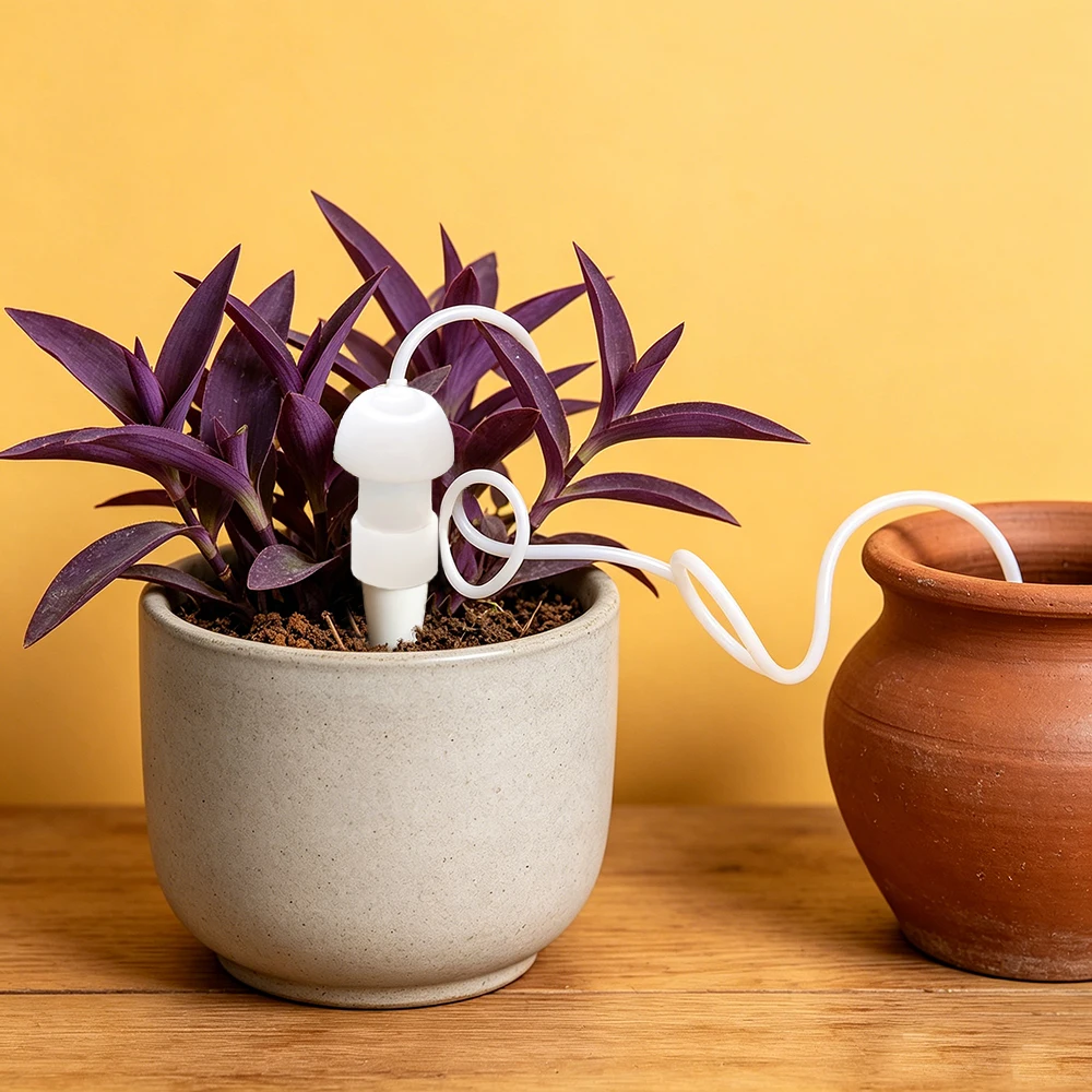 Plant Self-Watering Stake, Household Simple Watering Device, Bonsai Garden Drip Irrigation System, Indoor/Outdoor Dual-purpose.