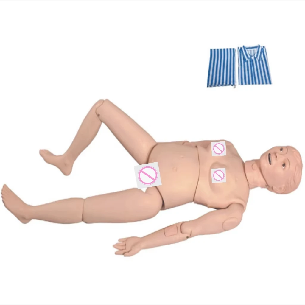 New Multifunctional Nursing Practice Manikin Medical Science Advanced Modular Basic Care Simulator Clinical Skills Training Aids