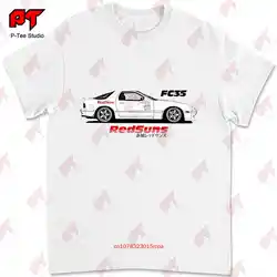 Redsuns Rx7 Fc3S Initial D Inspired T Shirt Soft 60 40 Blend Dtf Jdm OC2M